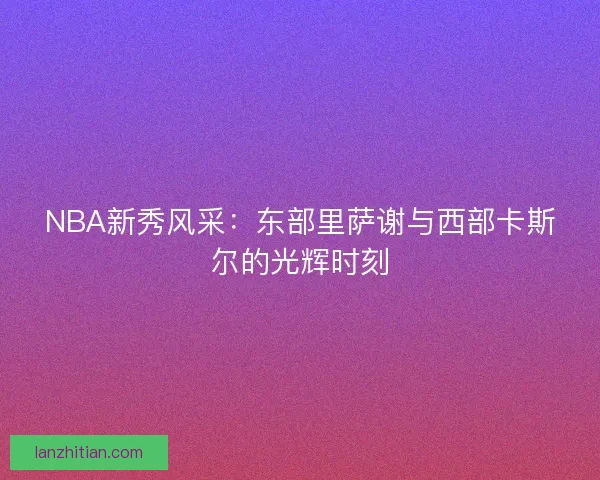 NBA新秀风采：东部里萨谢与西部卡斯尔的光辉时刻
